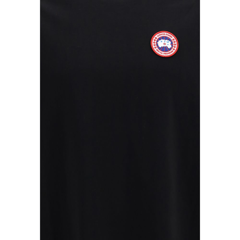 Canada Goose Black Cotton Long Sleeve T-Shirt