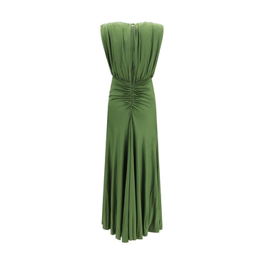 Self-Portrait Bicolor Viscose Casual Dress