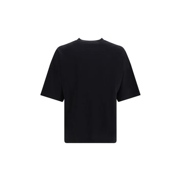 Palm Angels Black Cotton T-Shirt