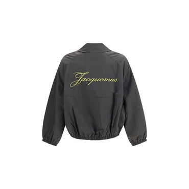 Jacquemus Gray Polyamide Full-Length Jacket