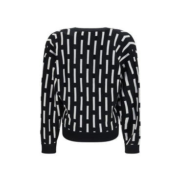 Versace Multicolor Wool Oves Aries Cardigan