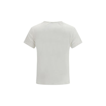 Fendi White Cotton T-Shirt