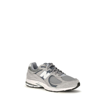 New Balance Gray Polyester Athletic Sneakers