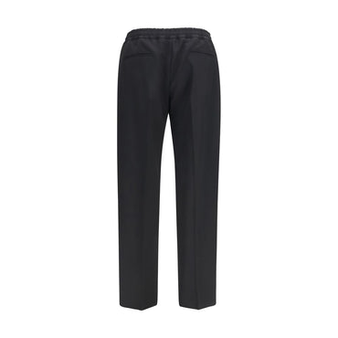 Valentino Garavani Black Cotton Chino Pants