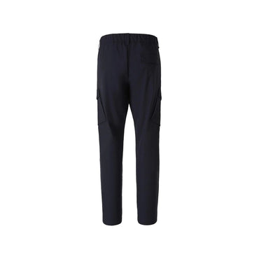 Herno Blue Polyester Cargo Pants