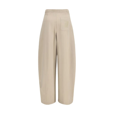 Max Mara Beige Polyamide Athletic Pants
