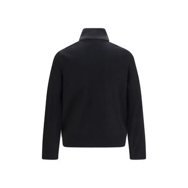 Moose Knuckles Black Viscose Full-Length Jacket