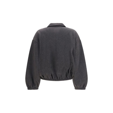 Darkpark Gray Cotton Sweatshirt