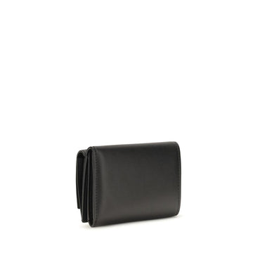 Fendi Black Calf Leather Bos Taurus Wallet