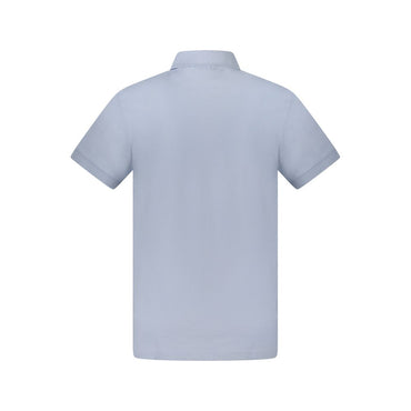 Hugo Boss Light Blue Cotton Men's Polo
