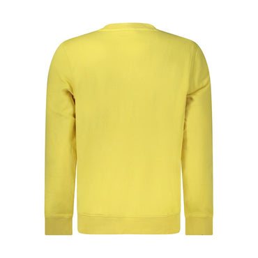Hugo Boss Yellow Cotton Men's Sweatshirt