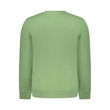 Hugo Boss Green Cotton Men's Sweatshirt
