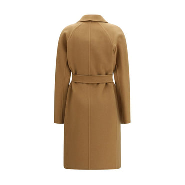 Max Mara Purple Cashmere Coat