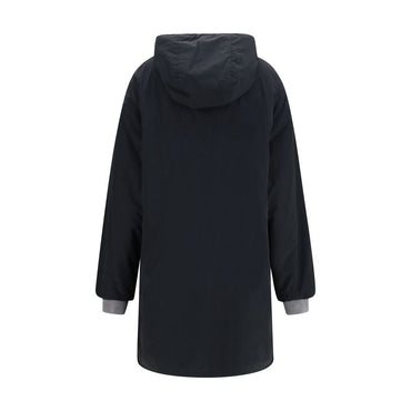 Miu Miu Black Cotton Coat