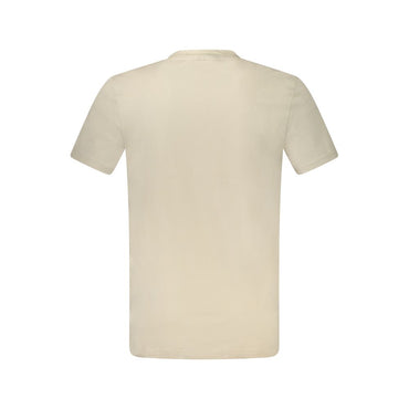 Hugo Boss Beige Cotton Men's T-Shirt
