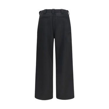 Kenzo Black Wool Oves Aries Chino Pants