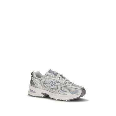 New Balance White Polyamide Athletic Sneakers