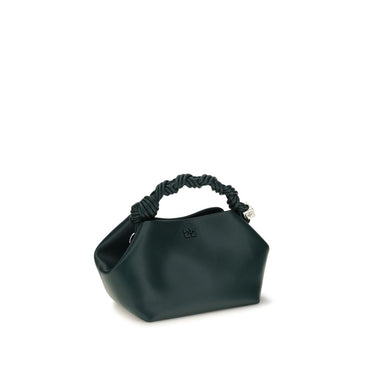Ganni Bicolor Recycled Leather Shoulder Bag