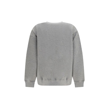 Ganni Gray Cotton Sweatshirt