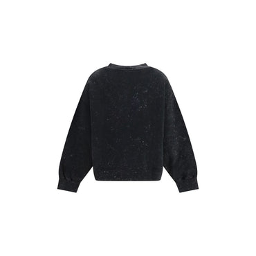 Ganni Gray Cotton Sweatshirt
