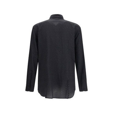 Tom Ford Black Silk Pattern Shirt