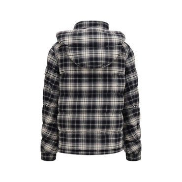 Moncler Black Cotton Full-Length Jacket