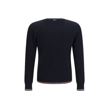 Thom Browne Blue Wool Oves Aries Cardigan