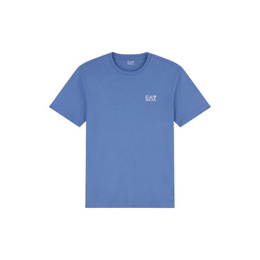 EA7 Emporio Armani Blue Cotton Sportswear
