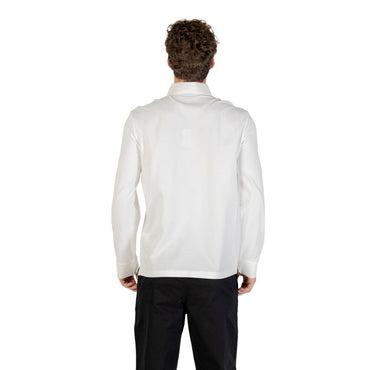 Armani Exchange Cream Cotton Long Sleeve T-Shirt