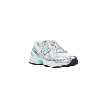 New Balance Silver Synthetic Athletic Sneakers