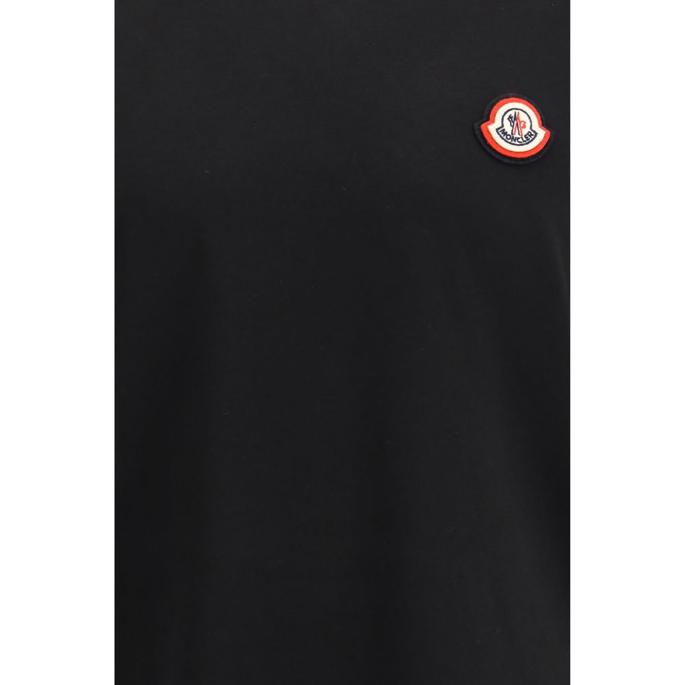 Moncler Black Cotton T-Shirt