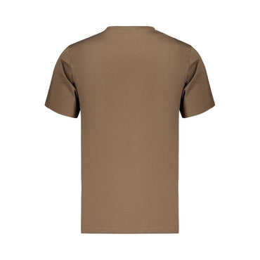 The North Face Brown Cotton Men's T-Shirt