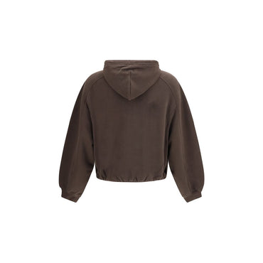 Jacquemus Brown Cotton Sweatshirt