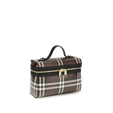 Burberry Brown Cotton Shoulder Bag