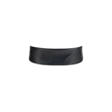 Jacquemus Black Calf Leather Bos Taurus High-Waist Belt