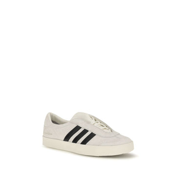 Y-3 White Calf Leather Bos Taurus Sneakers