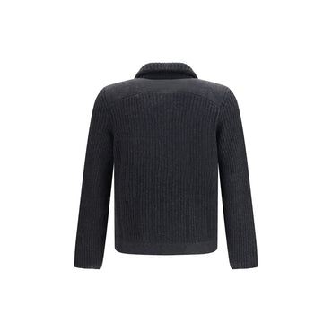 Brunello Cucinelli Gray Cashmere Cardigan