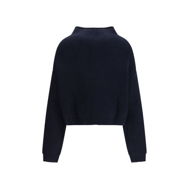 Khaite Blue Cashmere Cardigan