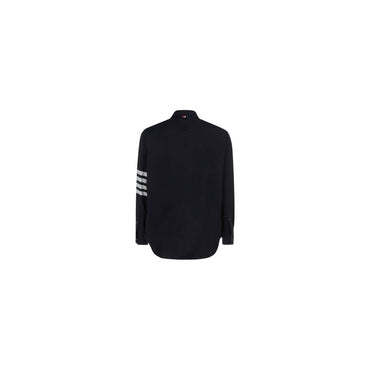 Thom Browne Blue Wool Oves Aries Dress Shirt