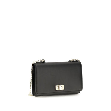 Fendi Black Calf Leather Bos Taurus Wallet