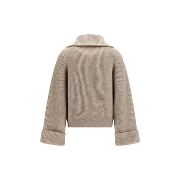 Brunello Cucinelli Beige Cashmere Sweater