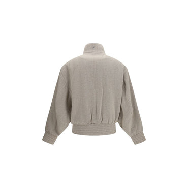 Jacquemus Beige Wool Oves Aries Bomber