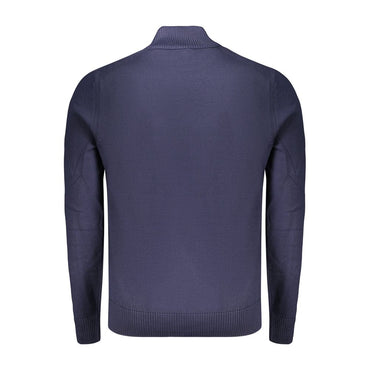 Hugo Boss Blue Wool Men's Sweater