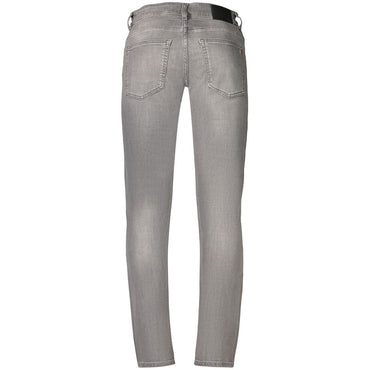 Hugo Boss Grey Cotton Men's Jeans