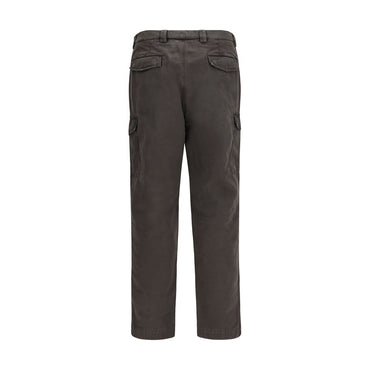 Brunello Cucinelli Brown Cotton Casual Pants