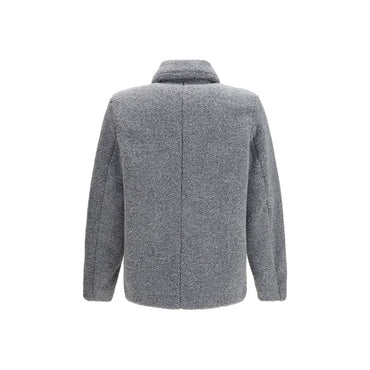 Herno Gray Polyester Full-Length Jacket