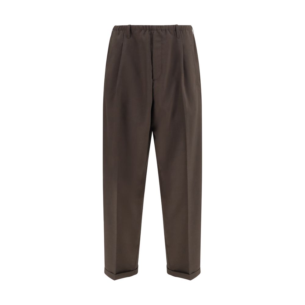Magliano Brown Polyester Casual Pants