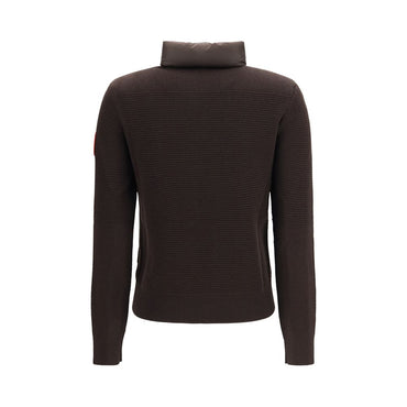 Canada Goose Brown Wool Oves Aries Full-Length Jacket