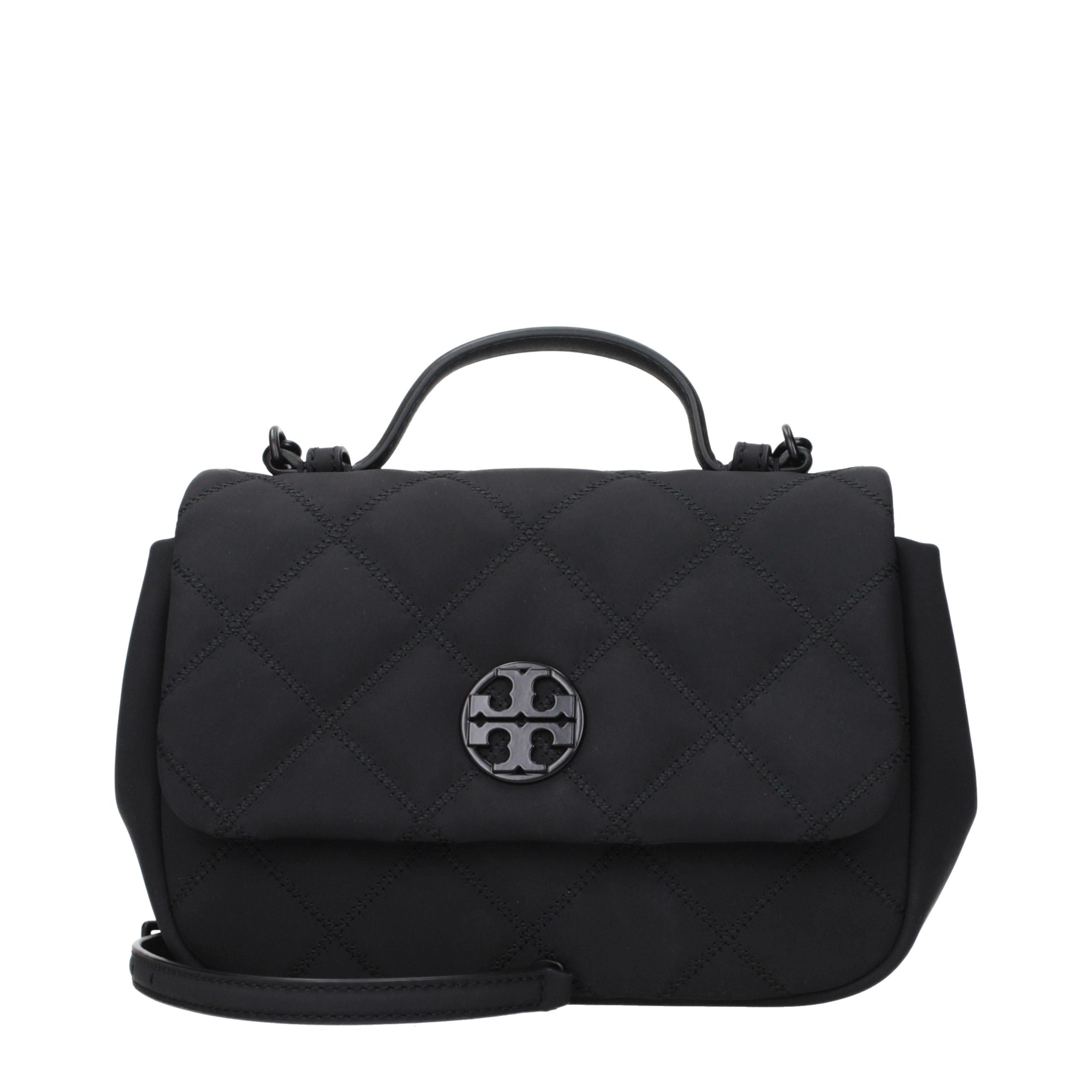 Tory Burch Black Fabric Handbag