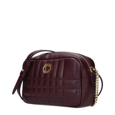 Burberry Red Leather Crossbody Bag